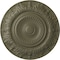 Ekena Millwork Biddix Ceiling Medallion (Fits Canopies up to 7 1/2"), 20 7/8"OD x 1 1/4"P, Spartan Stone CM20BXSSF - alternate 1